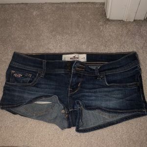 hollister jean shorts